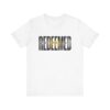Redeemed graphic tee | Christian faith typography shirt