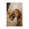 16863229479918184067_2048.jpeg Healing of the Blind Man Poster | John 9 Christian Miracle Wall Art | Textured Palette Knife Print | Warm Terracotta & Beige Faith Decor