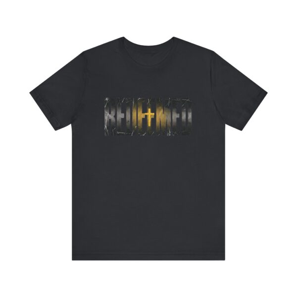 Redeemed graphic tee | Christian faith typography shirt