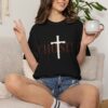 Comfort Colors® Chosen cross T-Shirt | Christian faith tee, religious scripture design