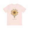 Sunflower Bouquet Isaiah 40:8 T-Shirt | Floral Scripture Tee