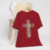 Floral Cross tee | T-Shirt, Christian floral cross design