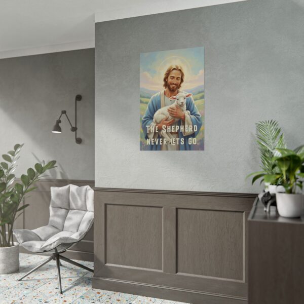 191683313799936872_2048.jpeg Jesus Holding a Lamb Modern Christian Art, The Shepherd never lets go