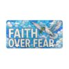 1922770961848665799_2048.jpeg Faith Over Fear vanity plate | Dove and stained glass clouds