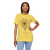 Sunflower Bouquet Isaiah 40:8 T-Shirt | Floral Scripture Tee