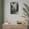 2129606535301543976_2048.jpeg The Angel at the Empty Tomb Poster | Modern Easter Resurrection Wall Art, Textured Palette Knife Plaster Print, Gray & White Christian Decor