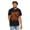 2230104664909345976_2048.jpeg Comfort Colors® Jesus Take The Wheel I am Tired T-shirt, Christian Faith Graphic Tee, Bible Verse Shirt