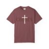 Comfort Colors® Chosen cross T-Shirt | Christian faith tee, religious scripture design