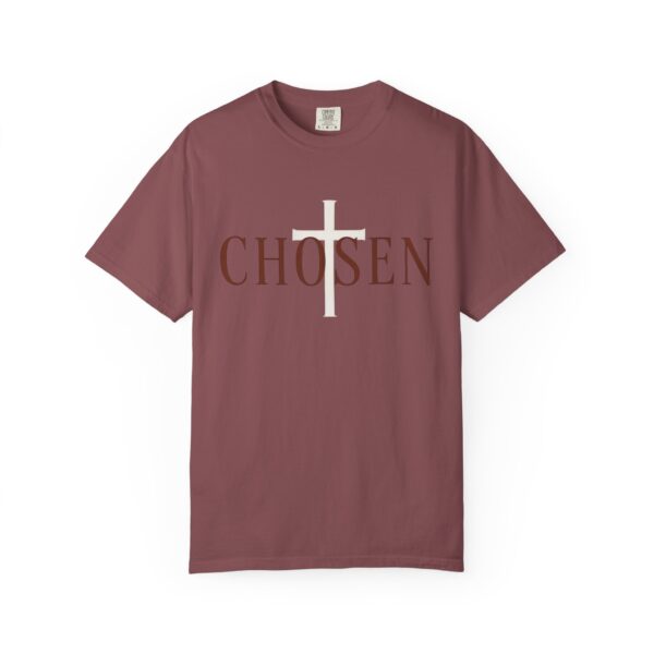 Comfort Colors® Chosen cross T-Shirt | Christian faith tee, religious scripture design