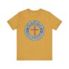 2656420389887015574_2048.jpeg Faith Over Fear Cross Tee | Strength in Belief Christian Shirt