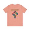 Chosen stained glass cross Tee | Christian faith shirt