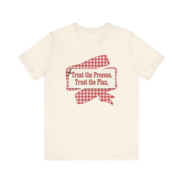285103116681355426_2048.jpeg Trust the Process Trust the Plan tee | Red Gingham Ribbon Graphic T-Shirt