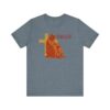 3036079312858023043_2048.jpeg Chosen Jesus Sitting Cross T-Shirt | Christian Faith Tee