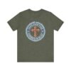 311002421035061929_2048.jpeg Faith Over Fear Cross Tee | Strength in Belief Christian Shirt