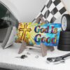 God Is Good Vanity Plate | Religious License Plate, Stained Glass Cross