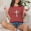 Comfort Colors® Chosen cross T-Shirt | Christian faith tee, religious scripture design