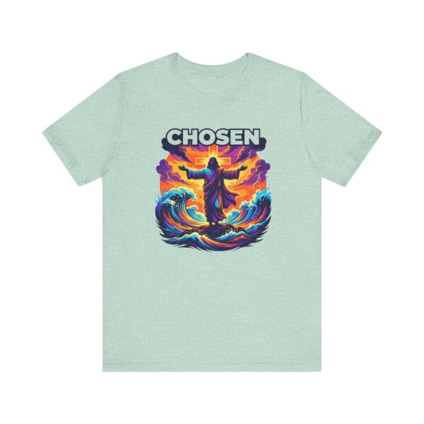 3684764425513410428_2048.jpeg Chosen Jesus graphic tee | Christian faith shirt, Savior illustration