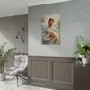 3758221401480767867_2048.jpeg Jesus and the Lamb Digital Christian Wall Art, Held in love, guided in peace