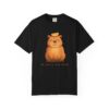 Comfort Colors® Meditating Bear with Orange Slice T-Shirt | Be Still and Know, Bible Verse Shirt, Religious Women
