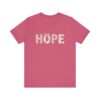Floral HOPE lettering tee | Inspirational shirt, pastel floral print