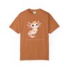 4184400857645685999_2048.jpeg Comfort Colors® Axolotl Illustration T-shirt | Cute Axolotl Character with Toast, Christian Shirt, Bible Verse Shirt, Religious Women Gift