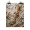 4547477866900698086_2048.jpeg Hand of Deliverance Jesus Rescuing Poster | Matthew 14:31 Christian Wall Art | Textured Palette Knife Storm Print | Warm Beige Faith Decor