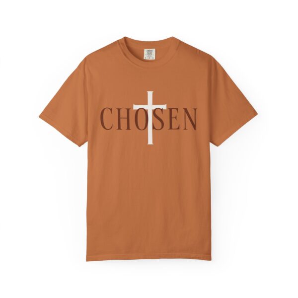 Comfort Colors® Chosen cross T-Shirt | Christian faith tee, religious scripture design