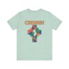 Chosen stained glass cross Tee | Christian faith shirt