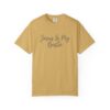 5008458156254734857_2048.jpeg Comfort Colors® Jesus Is My Bestie T-shirt | Christian Faith Typography, Bible Verse Shirt
