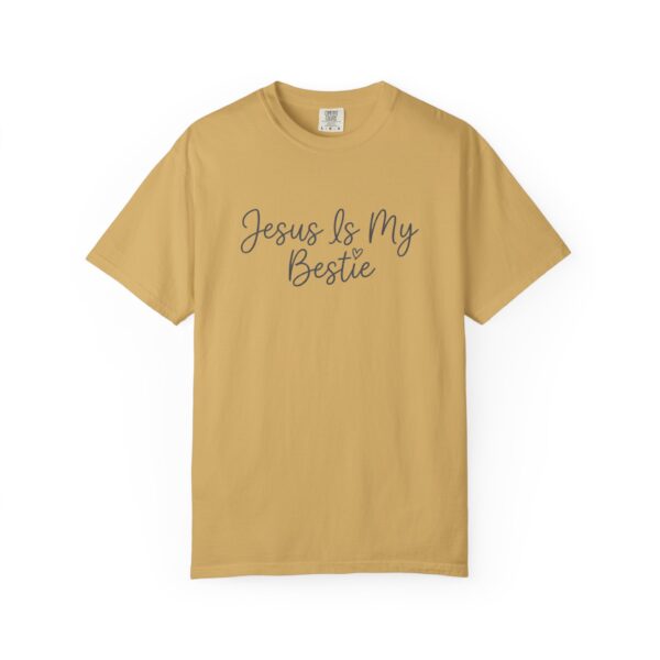 5008458156254734857_2048.jpeg Comfort Colors® Jesus Is My Bestie T-shirt | Christian Faith Typography, Bible Verse Shirt