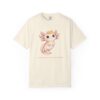 5025658076014594672_2048.jpeg Comfort Colors® Axolotl Illustration T-shirt | Cute Axolotl Character with Toast, Christian Shirt, Bible Verse Shirt, Religious Women Gift