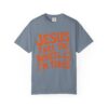 5128875247571847860_2048.jpeg Comfort Colors® Jesus Take The Wheel I am Tired T-shirt, Christian Faith Graphic Tee, Bible Verse Shirt