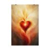 5458776906922868552_2048.jpeg Sacred Heart Abstract Oil Painting Poster, Christian Wall Art, Holy Spirit Print, Catholic Home Decor, Religious Fine Art Poster