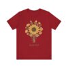 Sunflower Bouquet Isaiah 40:8 T-Shirt | Floral Scripture Tee