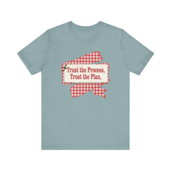 5646819079803308209_2048.jpeg Trust the Process Trust the Plan tee | Red Gingham Ribbon Graphic T-Shirt