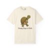 Comfort Colors® Steady Steps in Faith Turtle T-Shirt | Christian Turtle Tee, Bible Verse Shirt, Faith Christian