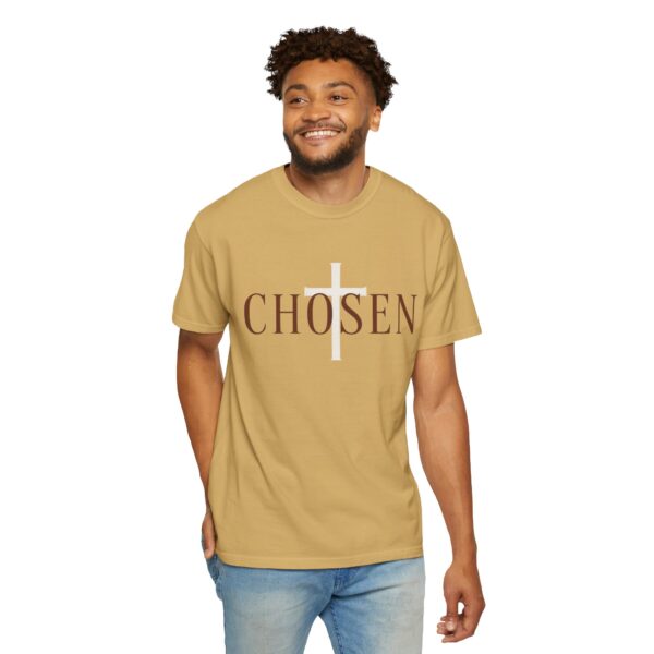 Comfort Colors® Chosen cross T-Shirt | Christian faith tee, religious scripture design