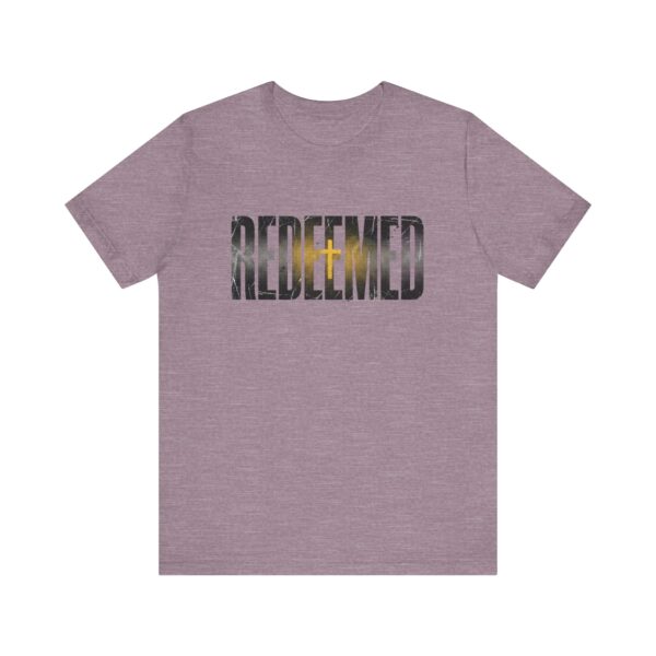 Redeemed graphic tee | Christian faith typography shirt