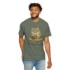 6386316245364530047_2048.jpeg Comfort Colors® Reading Frog Illustration T-Shirt | Slow Down Trust God, Cute Frog Bible Verse