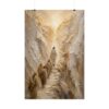 6426788588116551051_2048-1.jpeg Jesus Leading the Way Poster | Thick Impasto Christian Wall Art | Follow Me Palette Knife Canyon Print | Modern Religious Gift Faith Decor