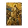 6937271501041885864_2048.jpeg Sermon on the Mount Mosaic Poster, Gustav Klimt Style Christian Wall Art, Gold Leaf Jesus Canvas Print, Biblical Art Decor