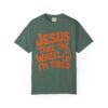 6985001194926072700_2048.jpeg Comfort Colors® Jesus Take The Wheel I am Tired T-shirt, Christian Faith Graphic Tee, Bible Verse Shirt