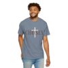 Comfort Colors® Chosen cross T-Shirt | Christian faith tee, religious scripture design