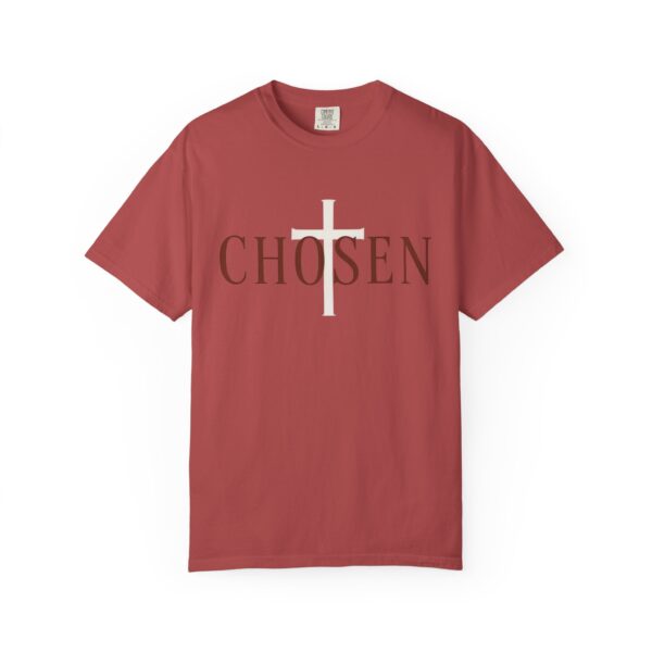 Comfort Colors® Chosen cross T-Shirt | Christian faith tee, religious scripture design