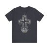 7285447479356086381_2048.jpeg Floral Cross Tee | Botanical Cross Shirt