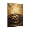 7363675545930854276_2048.jpeg Crown of Thorns Impasto Poster | Minimalist Good Friday Christian Wall Art | Christian Faith Poster | Modern Faith Easter Home Decor