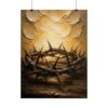 7562687424237204781_2048.jpeg Crown of Thorns Impasto Poster | Minimalist Good Friday Christian Wall Art | Christian Faith Poster | Modern Faith Easter Home Decor