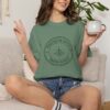 78667611463421854_2048.jpeg Rooted in Faith circle logo T-Shirt | Christian faith roots design, Bible Verse Tee, Faith Clothing