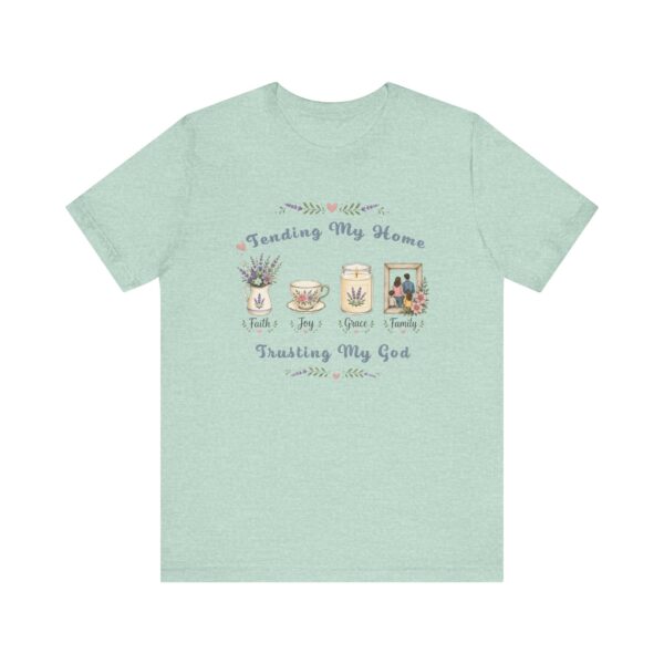 7933731567158386246_2048.jpeg Tending My Home graphic tee | Faith Joy Grace Family, Trusting My God
