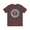 8078831784409780543_2048.jpeg Faith Over Fear Cross Tee | Strength in Belief Christian Shirt